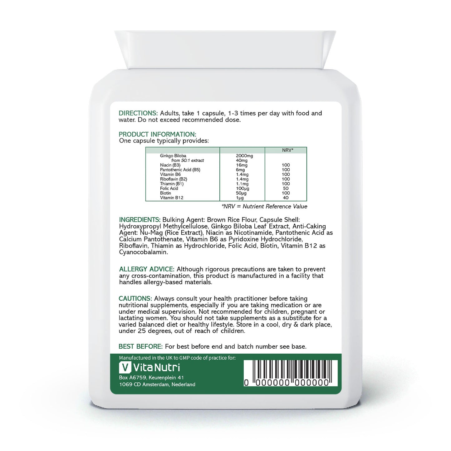 CognitivePro Ginkgo
