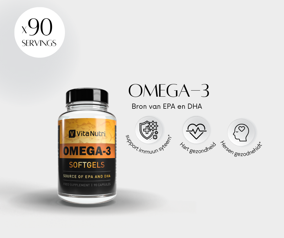 Omega 3-visolie - EPA/DHA - 90 softgels