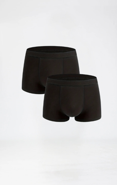 2-Pack Bamboe Boxershort Zwart