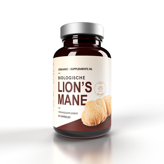 Biologische Lion's Mane - 60 capsules
